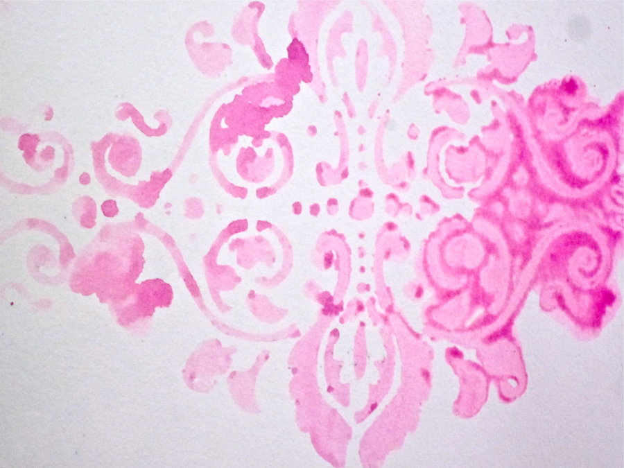 900x675 Pink Lace Watercolor By Luckycat S