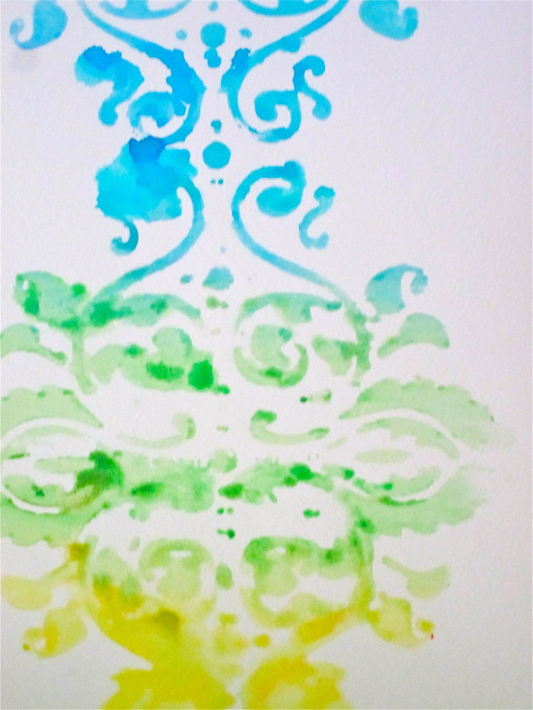 774x1032 Blue Watercolor Lace By Luckycat S