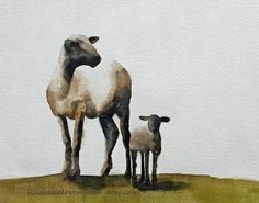 236x185 36 Best Watercolor Sheep Images In 2018 Watercolor