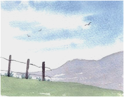 429x336 How To Paint Watercolor Landscapes Tutorial Inspirational The 25