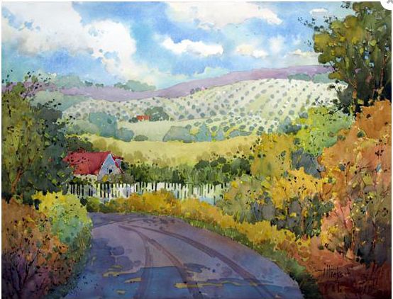 554x422 Joice Hicks Artwatercolors Landscaping