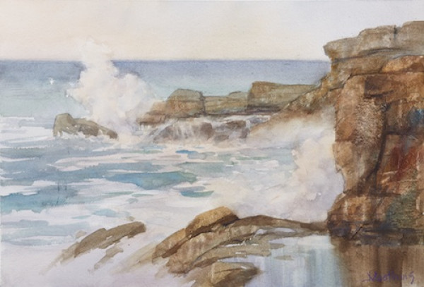 600x407 Paint Watercolor Seascapes With Johannes Vloothuis