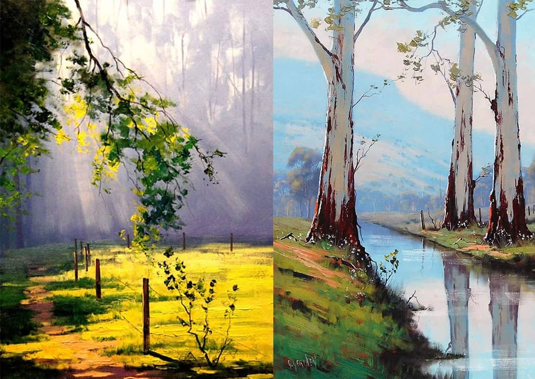 1080x764 Oil Painting With Landscapes Workshop In Bangalore