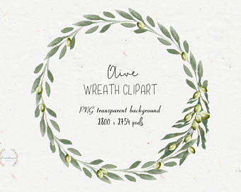 340x270 Olive Wreath Greek Wedding Clipart Amp Olive Wreath Greek Wedding
