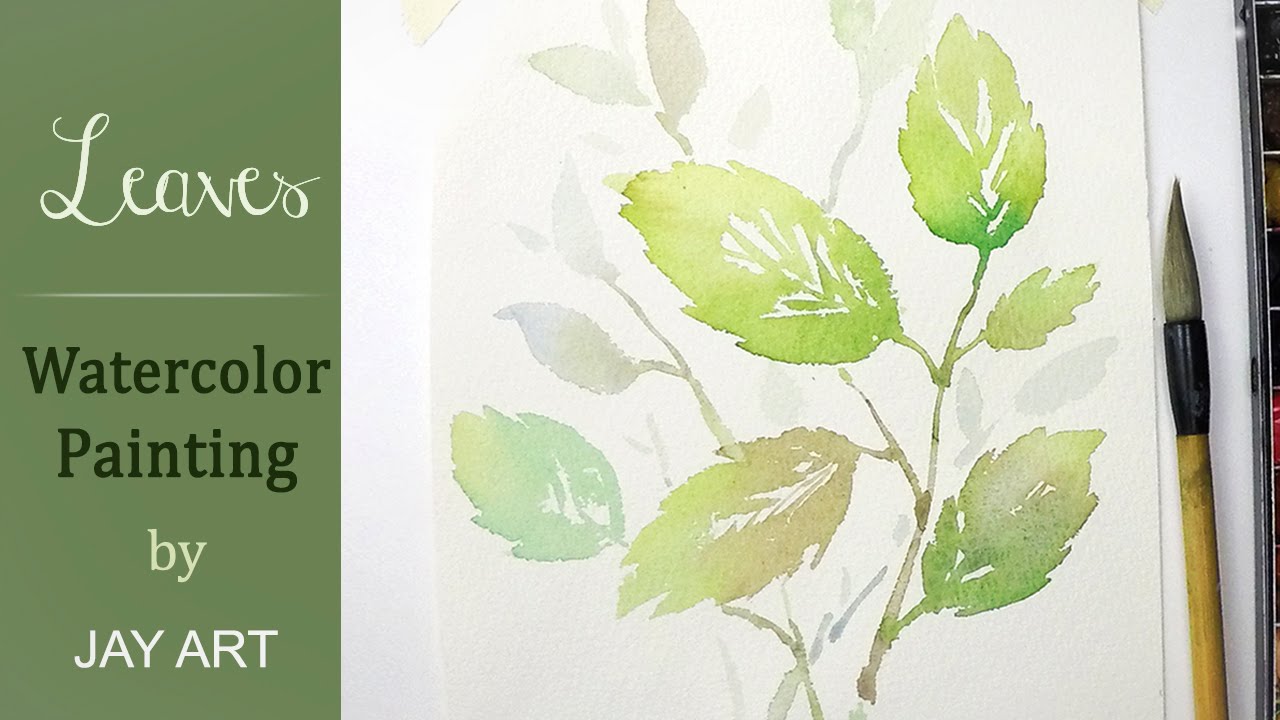 1280x720 How To Paint Leaves In Watercolors (Quick Amp Easy)
