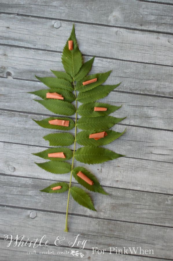 598x900 Watercolor Leaf Print Pinkwhen