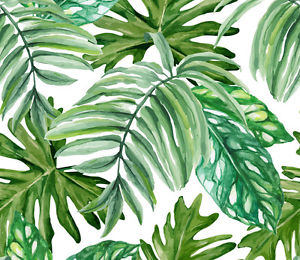 Watercolor Leaves Wallpaper