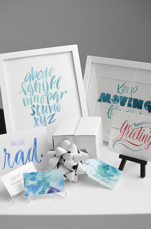 640x967 Tutorial Lettering With Watercolors
