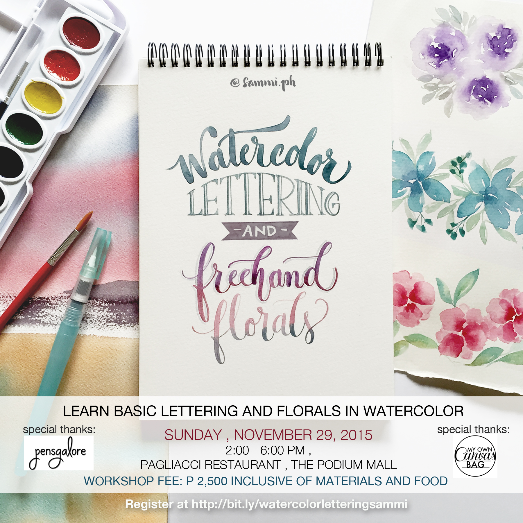 1800x1800 Basic Watercolor Lettering By Sammi
