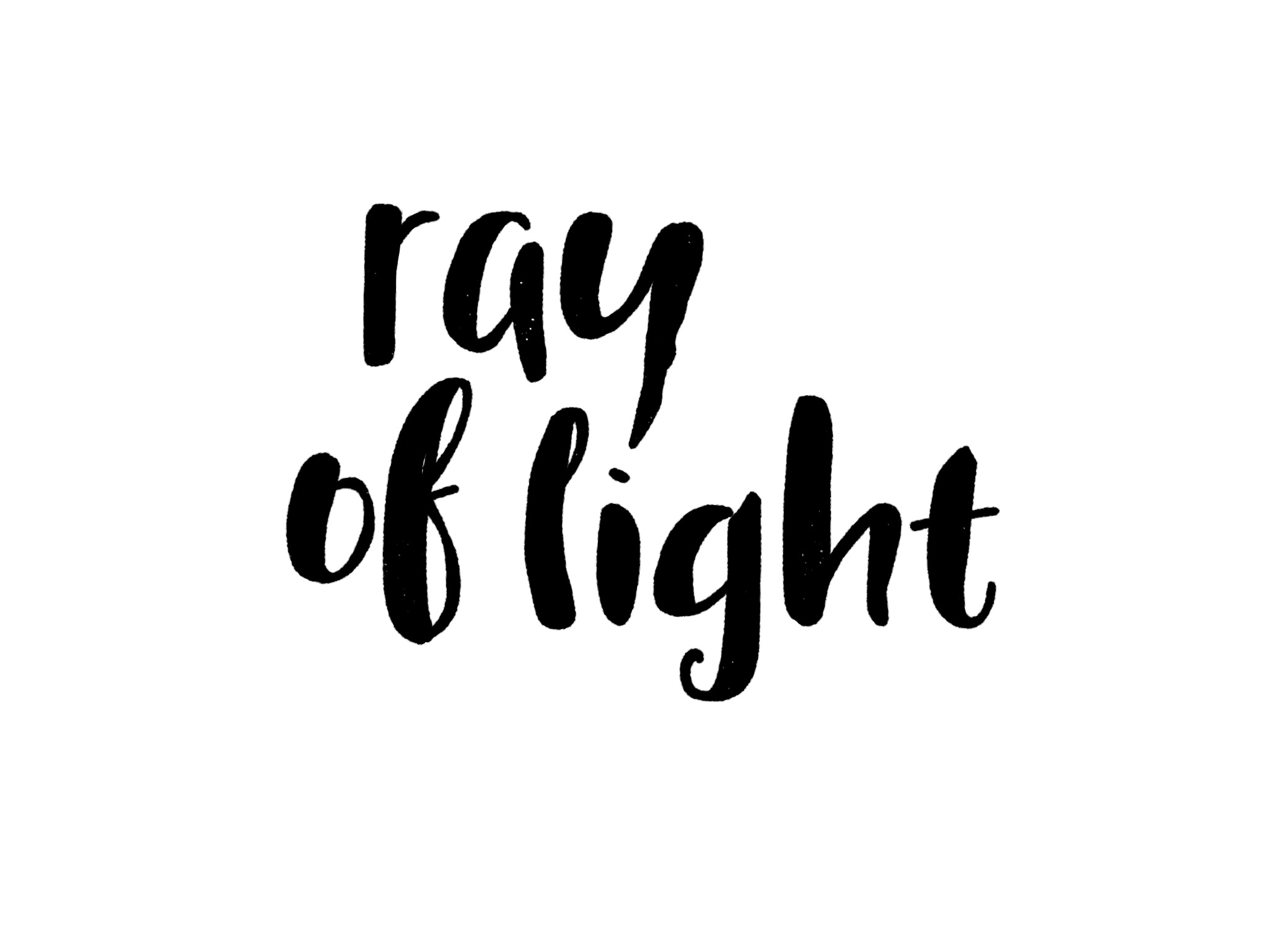 2048x1536 Fonts In Paper Ray Of Light Design