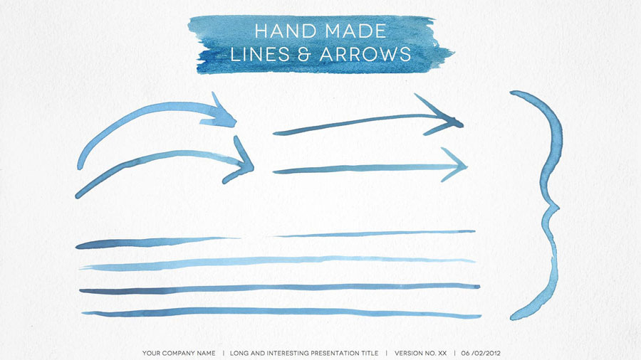 900x506 Watercolor Keynote Template By 83munkis Graphicriver