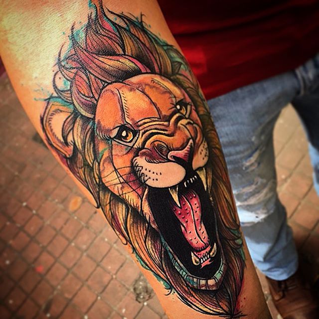640x640 59 Powerful Lion Tattoos For Both Men And Women