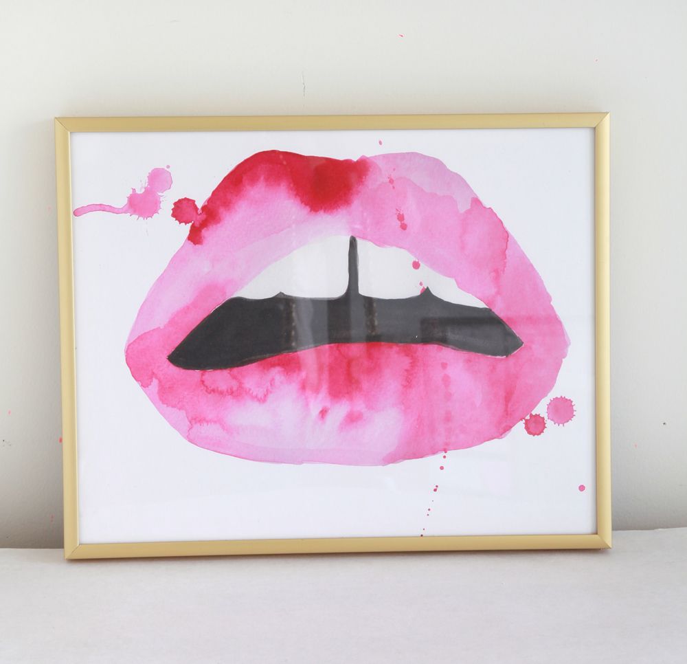 1000x966 Madebygirl Lips Print
