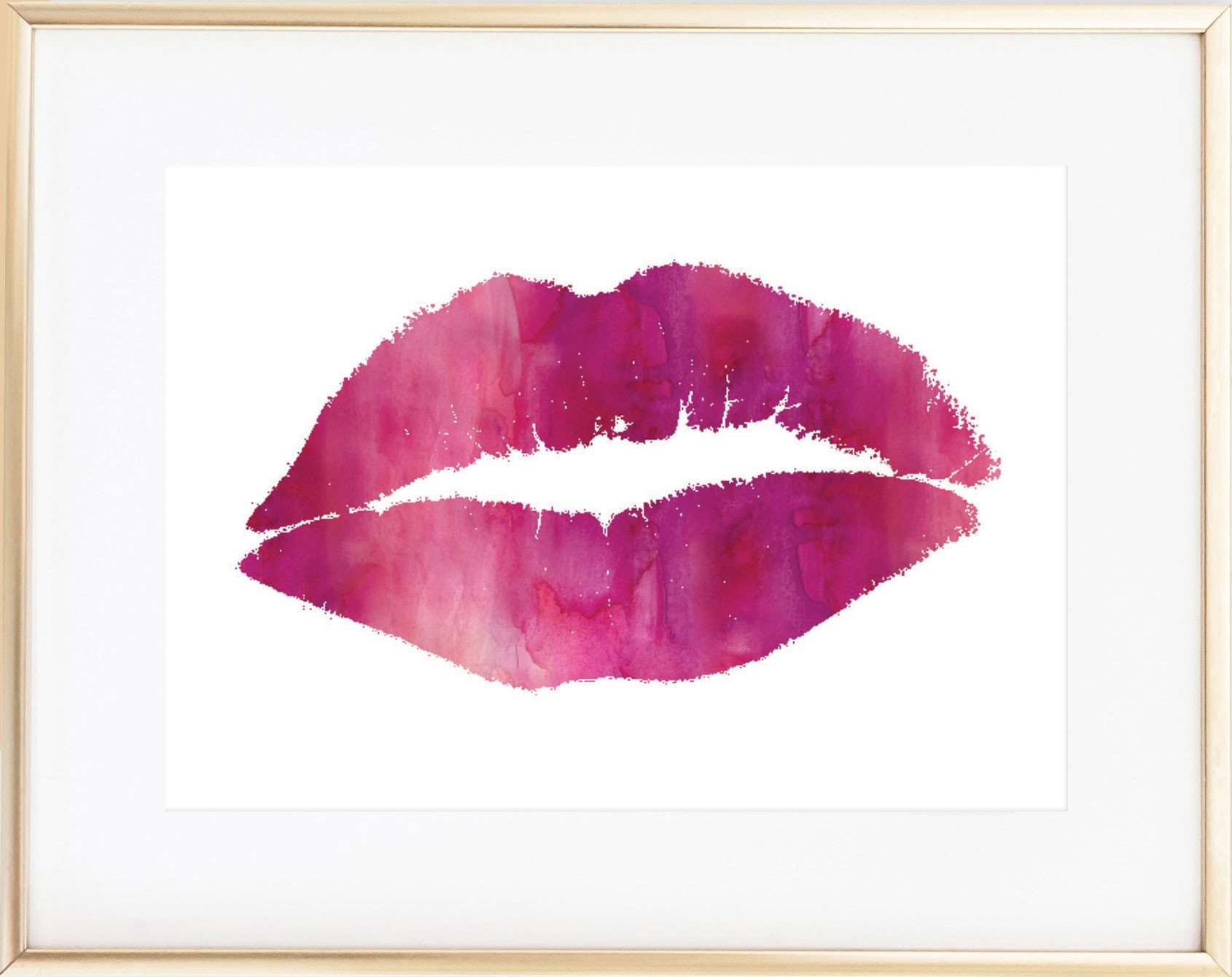 1690x1340 Watercolor Lip Print Mad Kitty Media