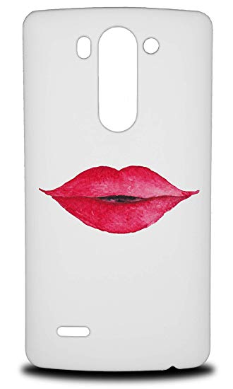 330x550 Fashion Watercolor Lips Hard Phone Case Cover For Lg