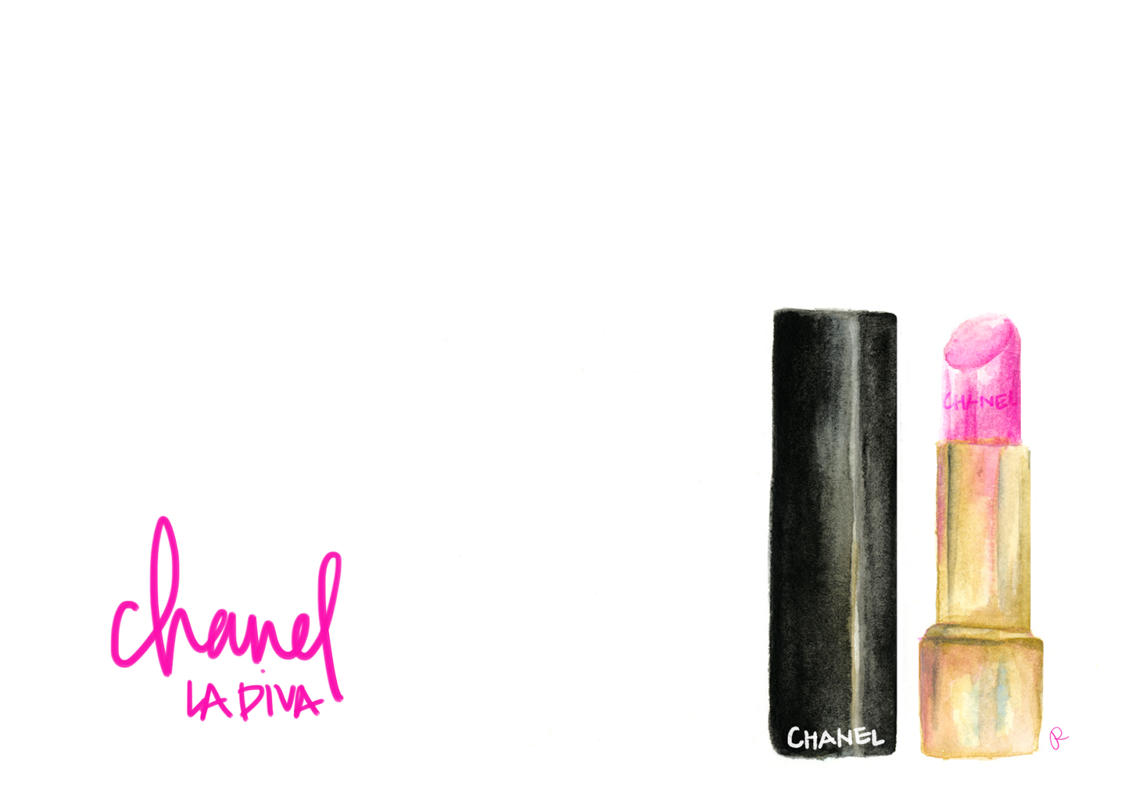 1600x1129 Watercolor Kisses Chanel La Diva Lipstick