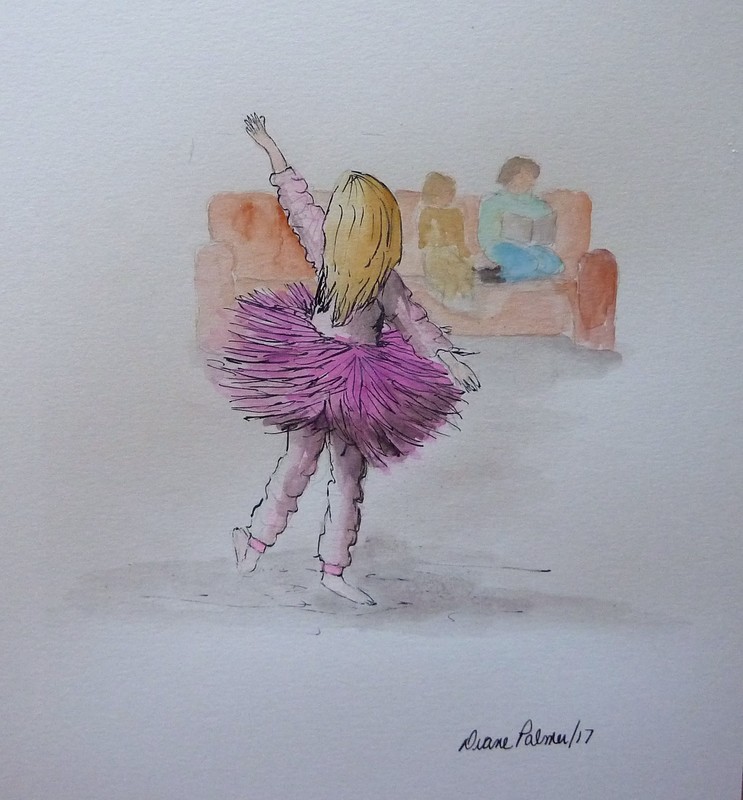 743x800 A Little Girl And Her Tutu