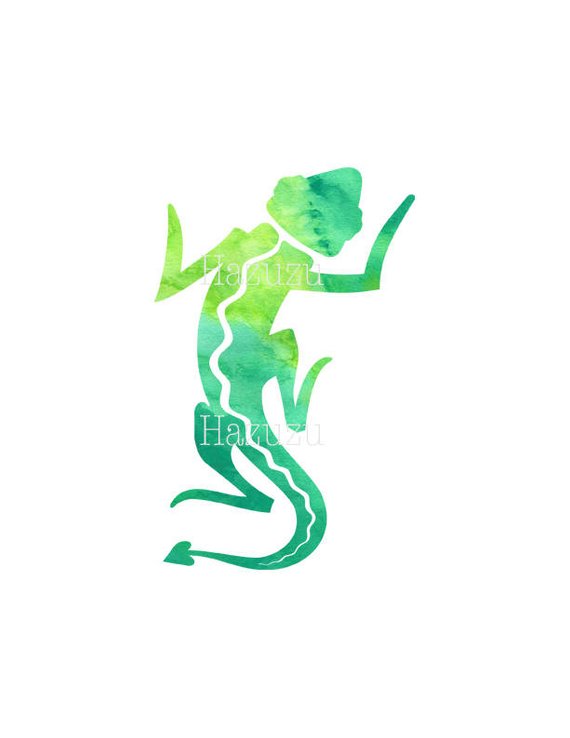 570x738 Watercolor Gekko Png Green Lizard Watercolour Clip Art Etsy