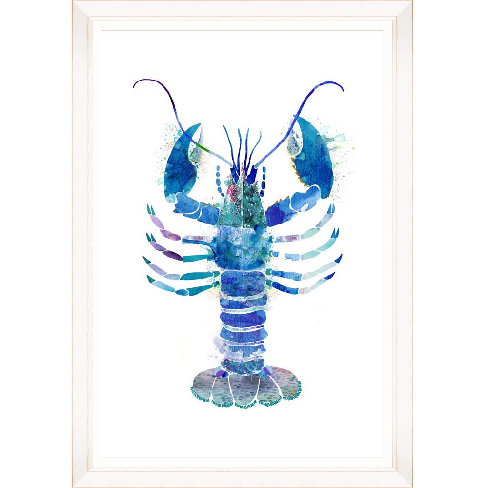 1000x1000 Mindthegap Watercolor Lobster I Framed Print