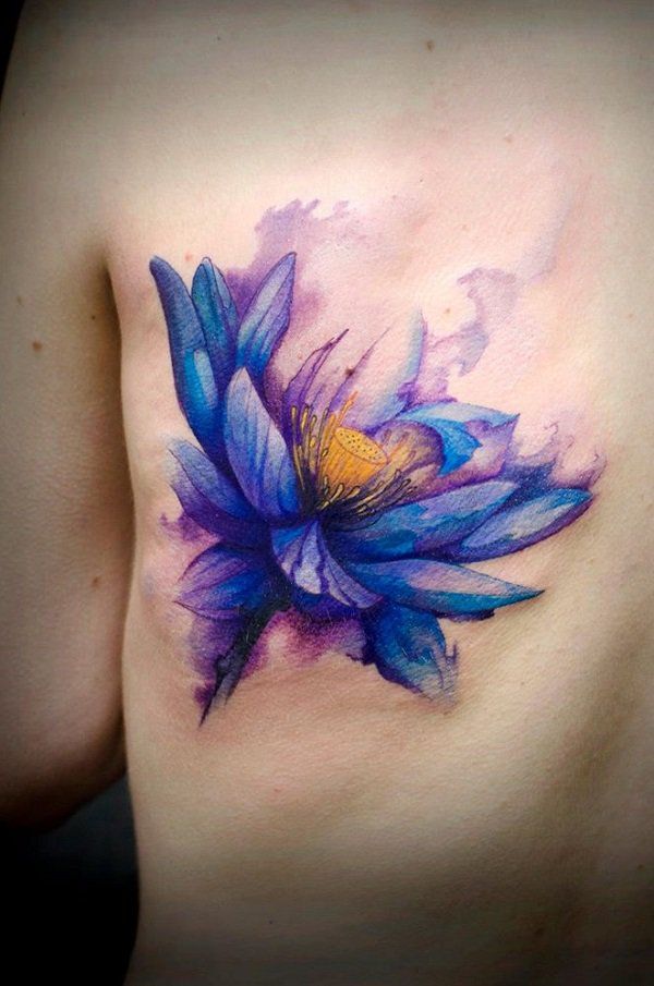 600x905 70 Elegant Lotus Tattoo Designs Ink Watercolor