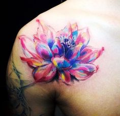 236x228 8 Best Watercolor Lotus Tattoo Images Lotus Tattoo