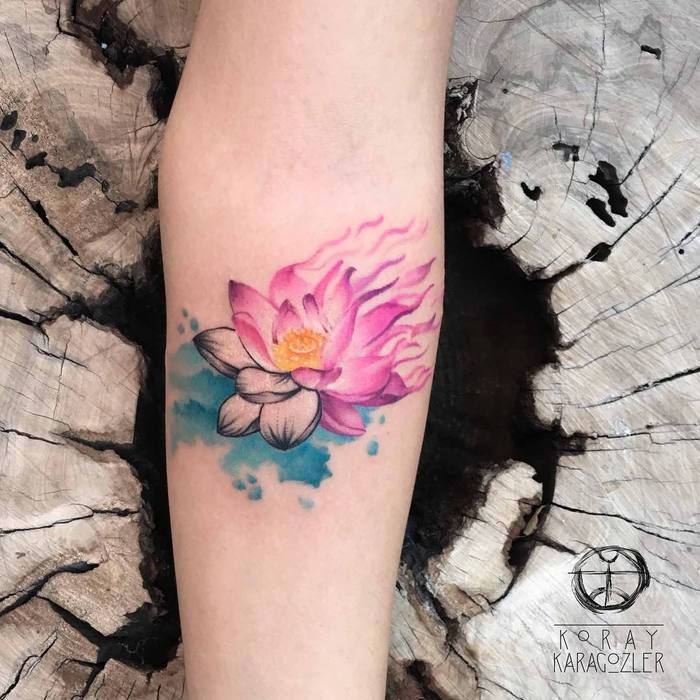700x700 Watercolor Tattoo
