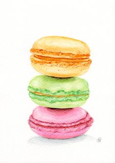 236x335 72 Best Watercolor Cakes And Macarons Images