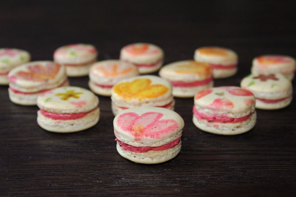 1024x683 Floral Watercolor French Macarons 9 Steps (With Pictures)