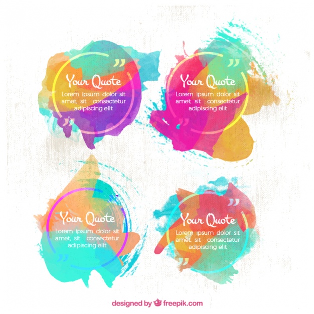 626x626 Watercolor Templates