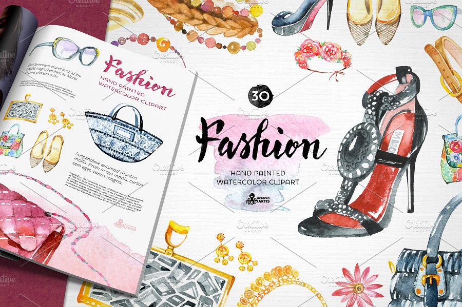 900x599 Collection Of 14 Free Fashioning Clipart Watercolor. Download On