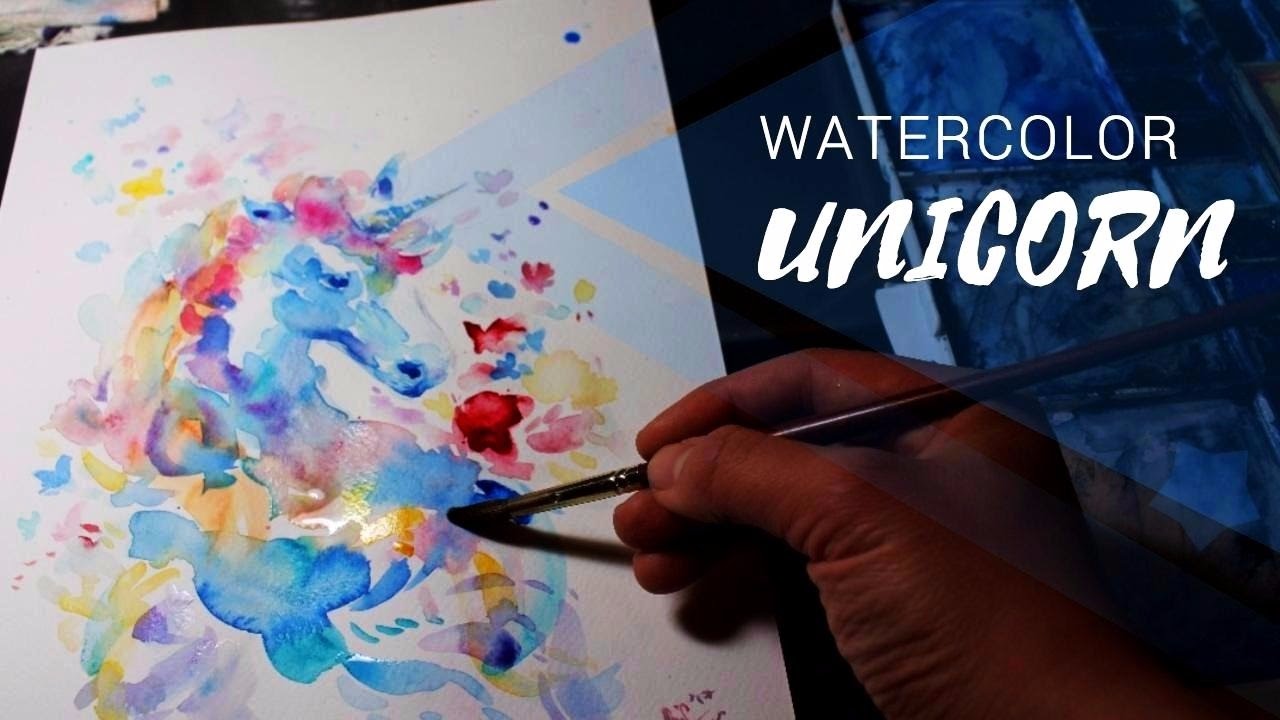1280x720 Watercolor Rainbow Unicorn Secrets Of Magic