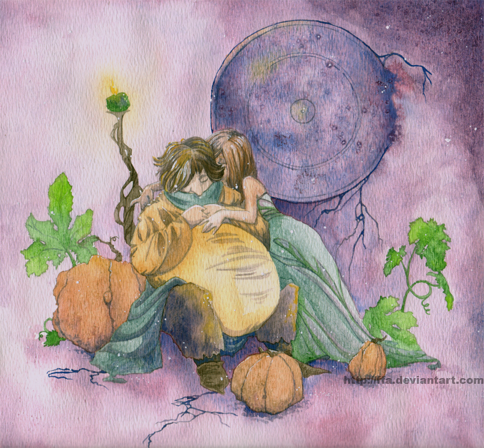 679x628 Pumpkin Magic Watercolor By Ffa