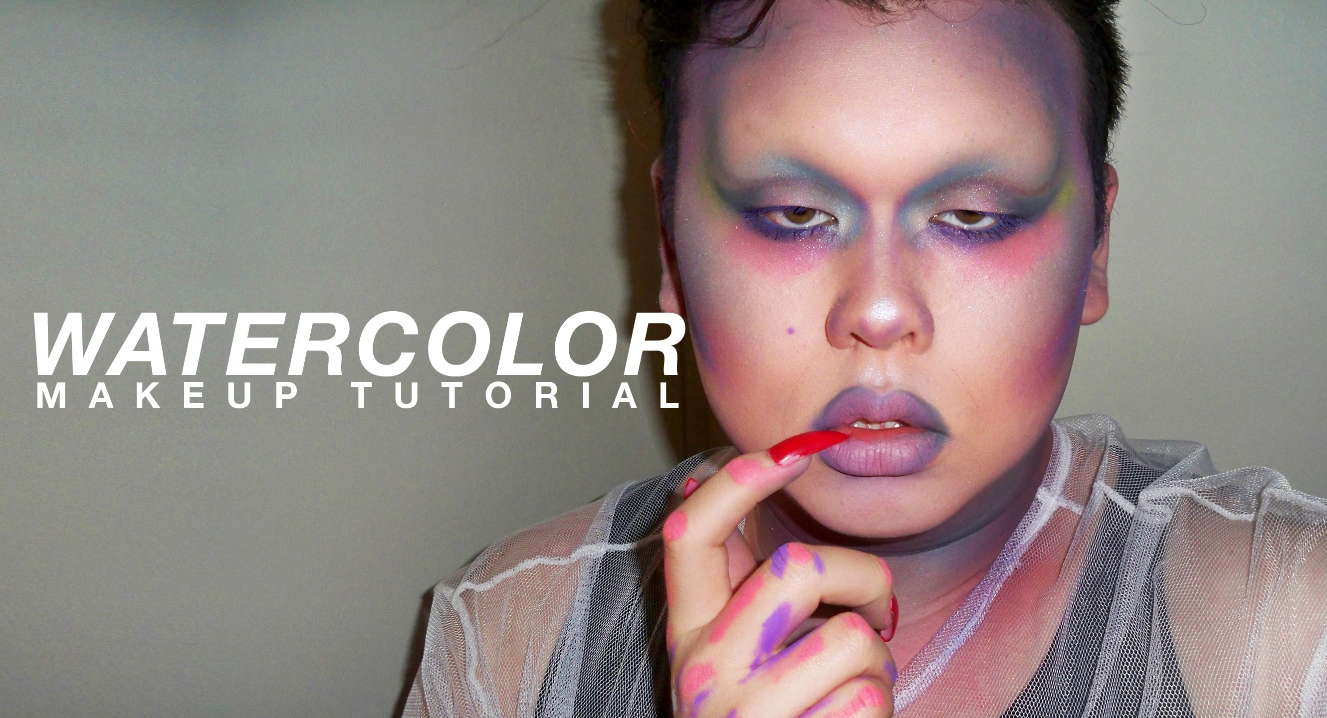 2660x1440 Watercolor Makeup Tutorial