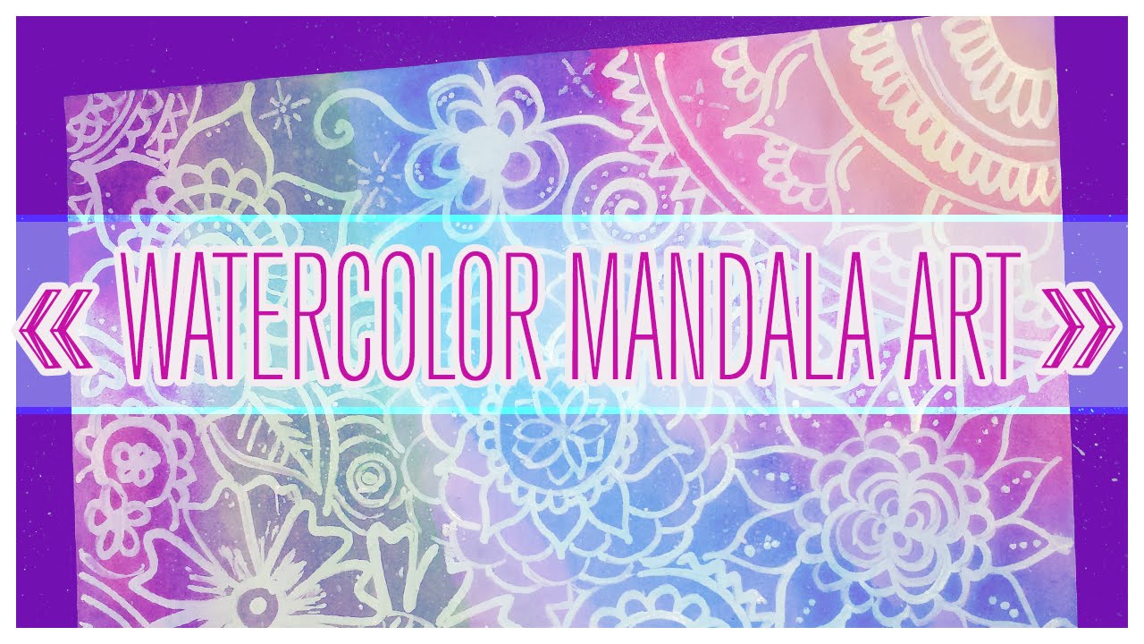 1280x720 Watercolor Mandala Taty Art