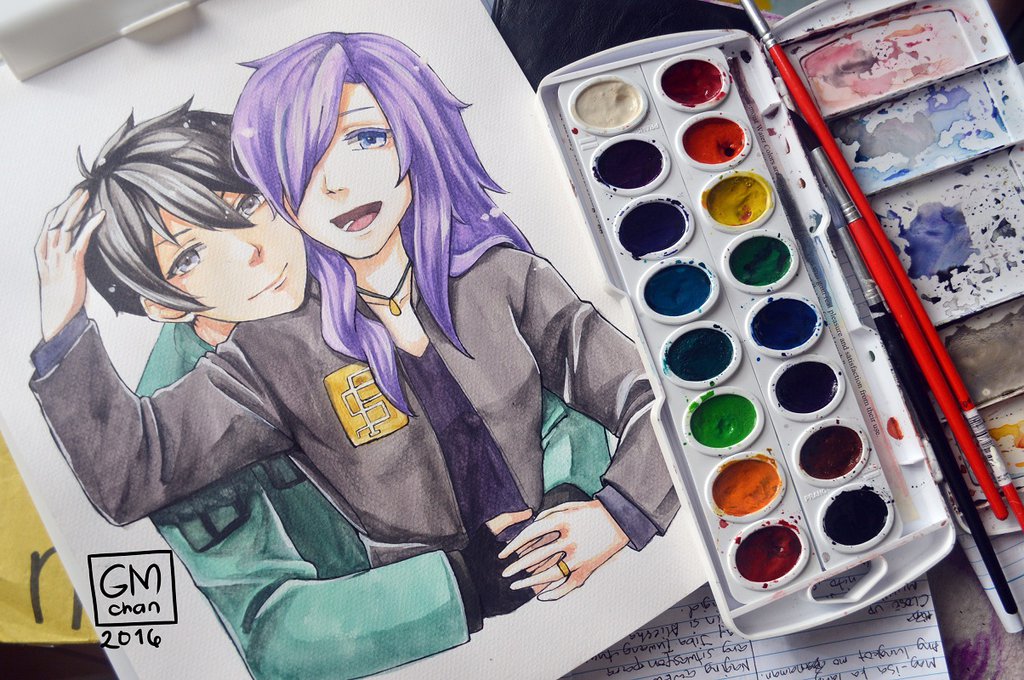 1024x680 Watercolor Speedpaint