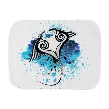 460x460 Manta Ray Burp Cloths