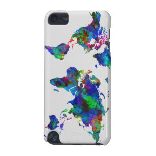 307x307 Watercolor World Map Electronics Amp Tech Accessories