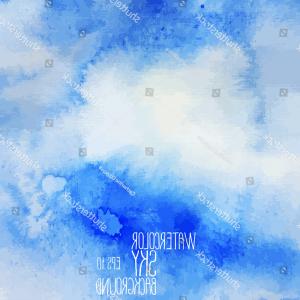 300x300 Stock Illustration Vector Watercolor Background Bright Smoke Steam