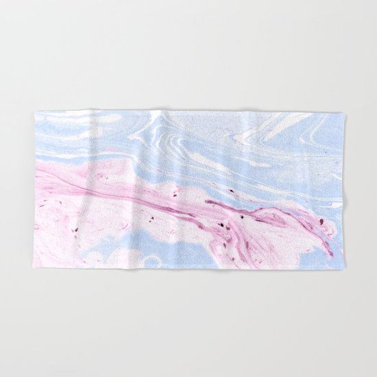 550x550 Watercolor Marble Effect Hand Amp Bath Towel By Mmartabc Society6
