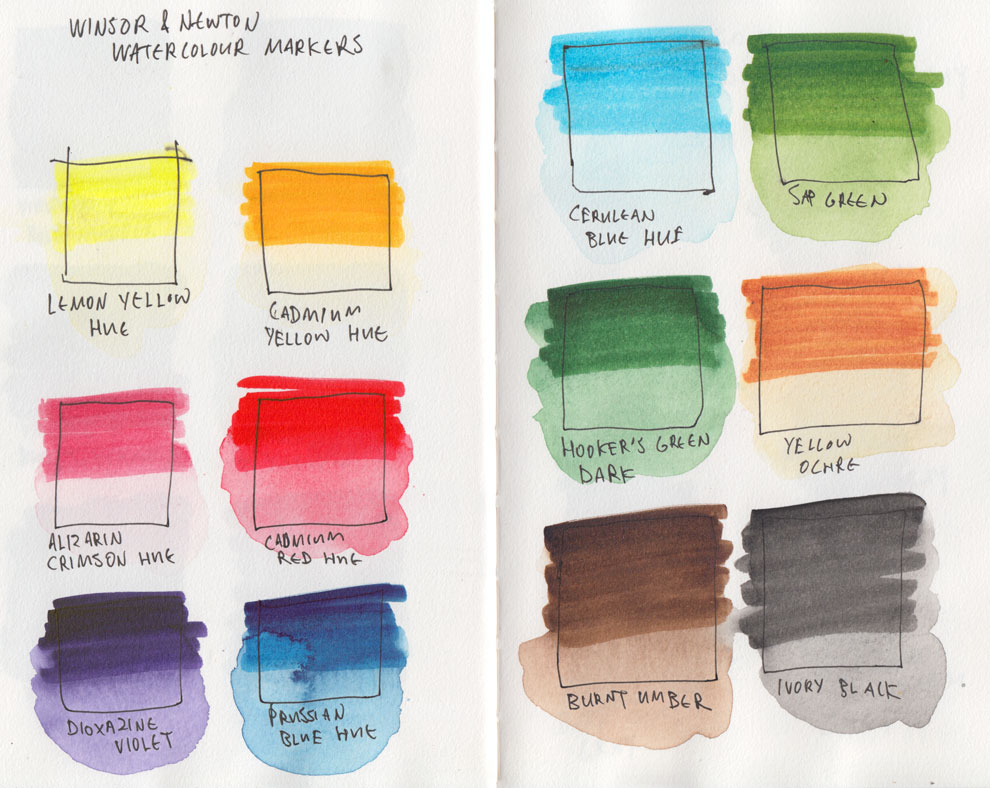990x788 Review Winsor Amp Newton Watercolor Markers Parka Blogs
