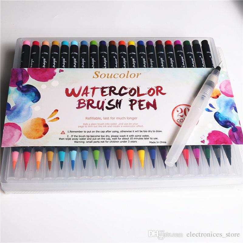 800x800 2018 Watercolor Copic Markers Pen Premium Painting Soft Brush Pen