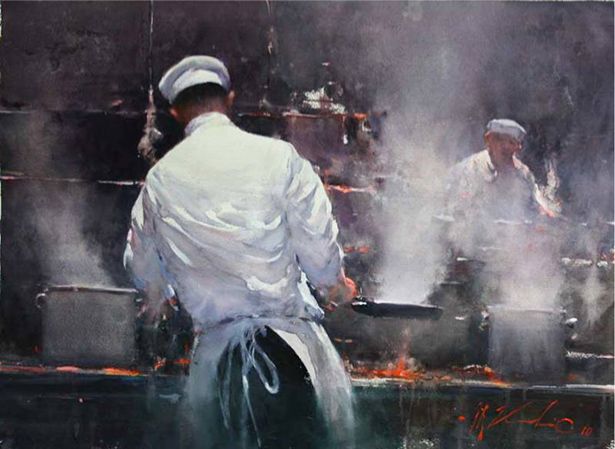 615x449 Watercolor Masterpieces By Joseph Zbukvic
