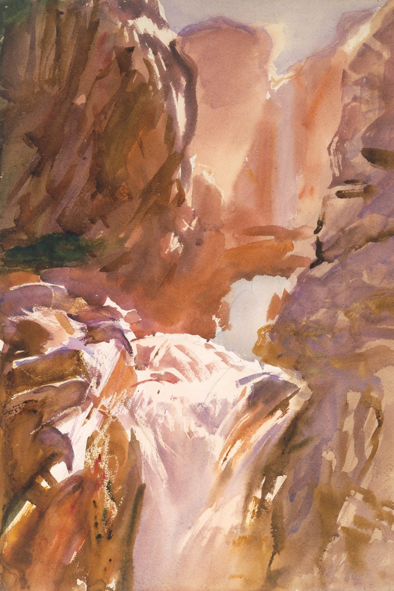 800x1200 Watercolor Prints Masterpiece Copies Canvas Painting