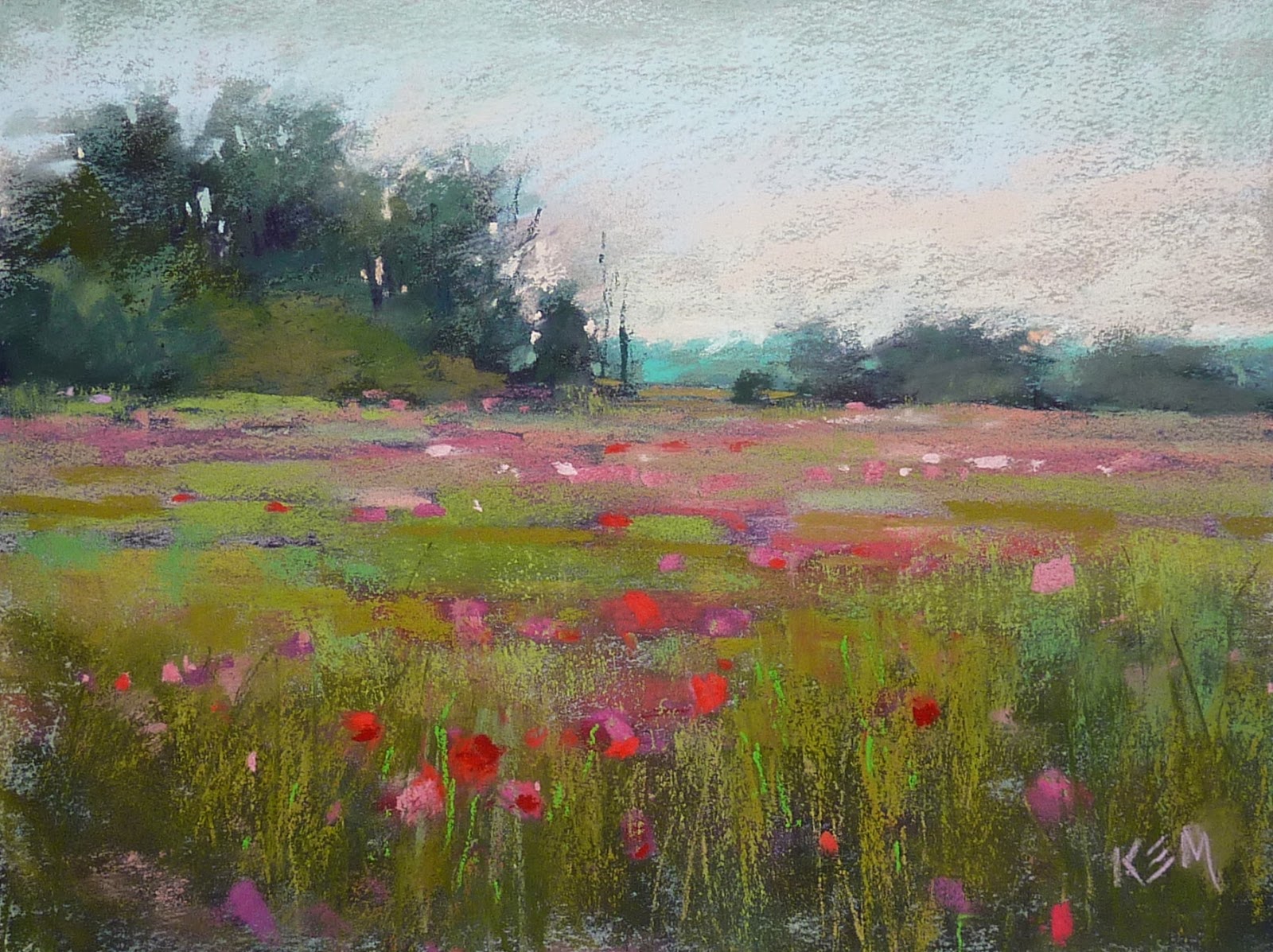1600x1197 Painting My World The Secret To Painting A Believable Meadow