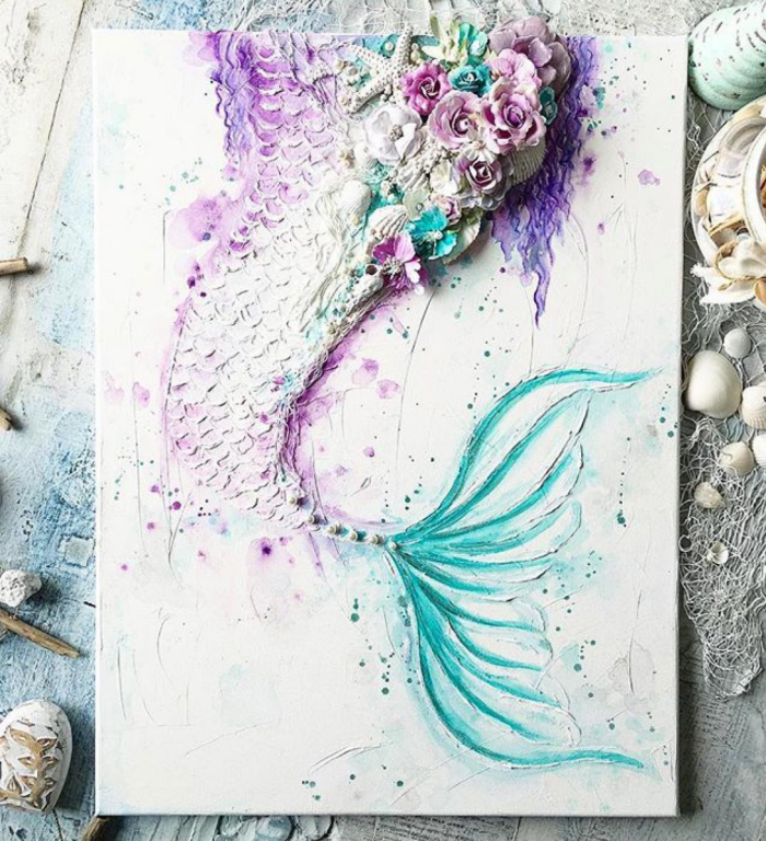 700x768 Instagram Top 10! In 2018 Canvas Ideas Mermaid