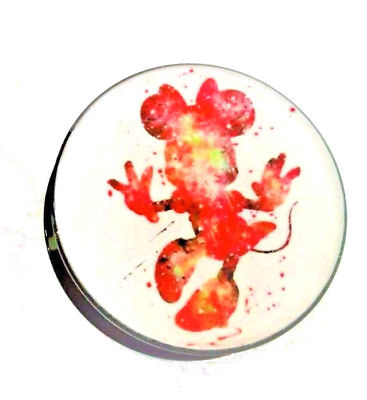 367x400 Mickey Mouse Plugs Watercolor Acrylic Pair Gauge Screw Fit