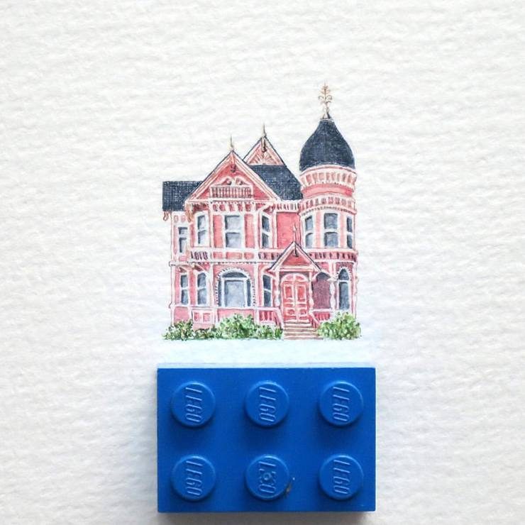 740x740 Adorable Watercolor Miniatures By Woodcastles Designwrld