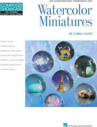 311x408 Watercolor Miniatures Carol Klose 9781617805394