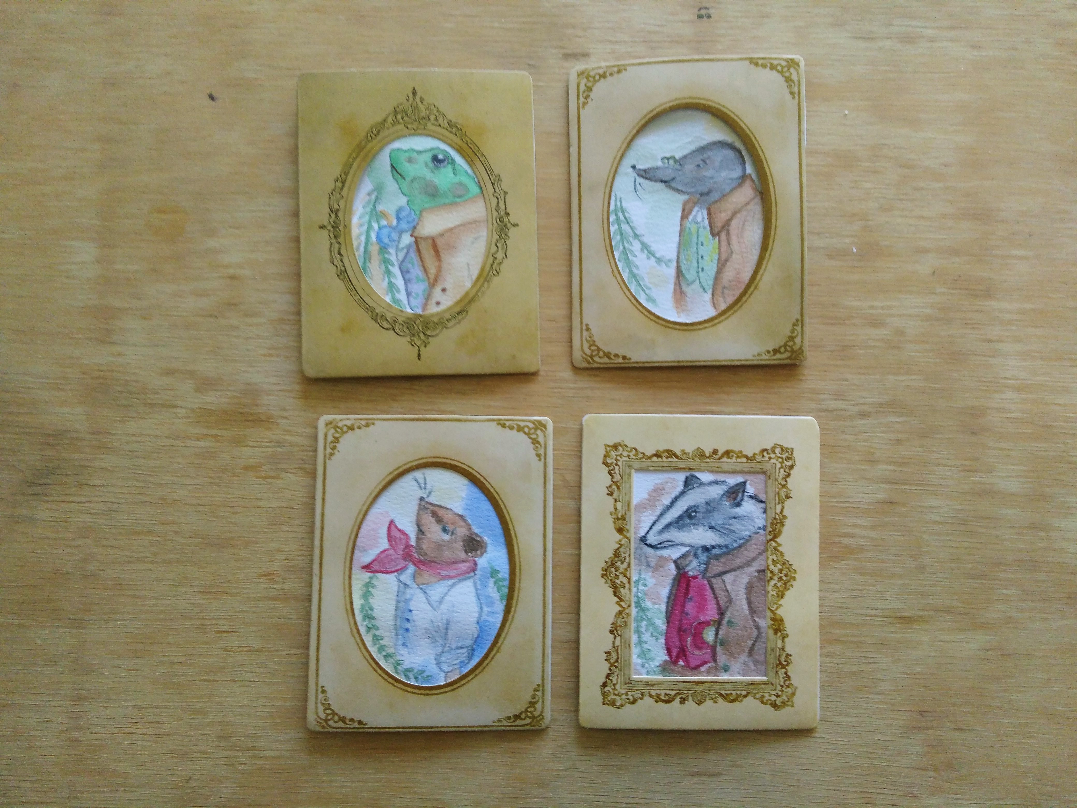 4160x3120 Watercolor Portraits The Free Folk