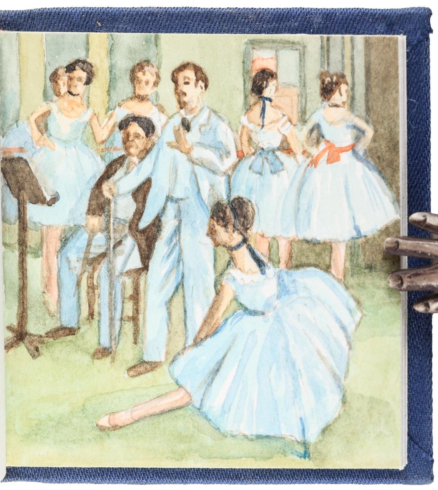 1428x1600 Edgar Degas Watercolor Miniatures By Gordon Murray After Edgar